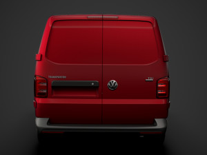 volkswagen transporter van l1h1 t61 2020 Modelo 3D