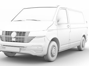 volkswagen transporter van l1h1 t61 2020 Modelo 3D