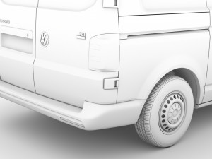 volkswagen transporter van l1h1 t61 2020 Modelo 3D