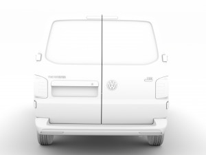 volkswagen transporter van l1h1 t61 2020 Modelo 3D