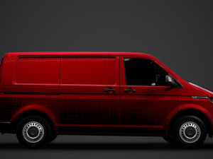 volkswagen transporter van l1h1 t61 2020 Modelo 3D