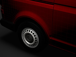 volkswagen transporter van l1h1 t61 2020 Modelo 3D