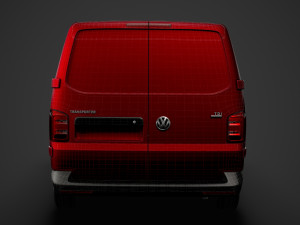 volkswagen transporter van l1h1 t61 2020 Modelo 3D