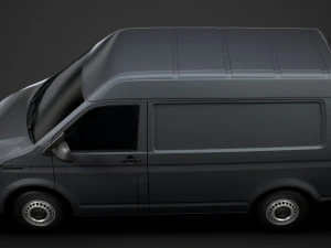 volkswagen transporter van l1h2 t61 2020 3D Model
