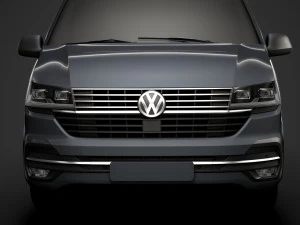 volkswagen transporter van l1h2 t61 2020 3D Model