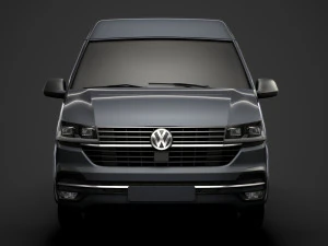 volkswagen transporter van l1h2 t61 2020 3D Model