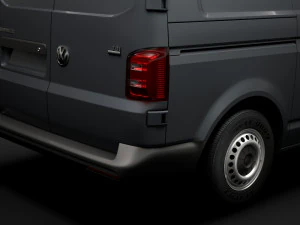 volkswagen transporter van l1h2 t61 2020 3D Model