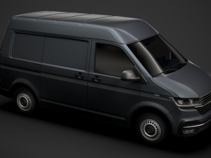 volkswagen transporter van l1h2 t61 2020 3D मॉडल
