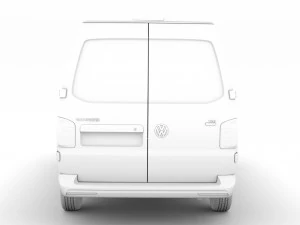 volkswagen transporter van l1h2 t61 2020 3D Model