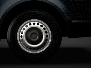 volkswagen transporter van l1h2 t61 2020 3D मॉडल