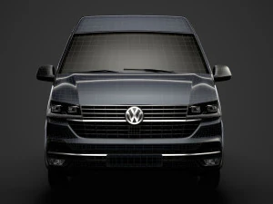 volkswagen transporter van l1h2 t61 2020 3D Model