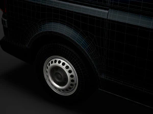 volkswagen transporter van l1h2 t61 2020 3D Model