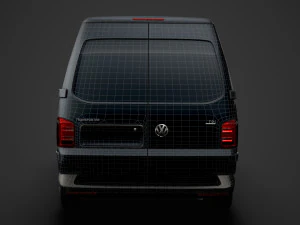 volkswagen transporter van l1h2 t61 2020 3D Model
