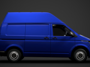 volkswagen transporter van l1h3 t61 2020 Modelo 3D
