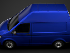 volkswagen transporter van l1h3 t61 2020 Modelo 3D