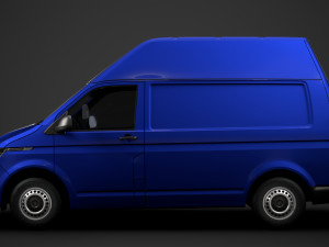 volkswagen transporter van l1h3 t61 2020 Modelo 3D