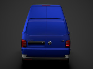 volkswagen transporter van l1h3 t61 2020 Modelo 3D