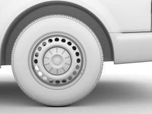 volkswagen transporter van l1h3 t61 2020 Modelo 3D
