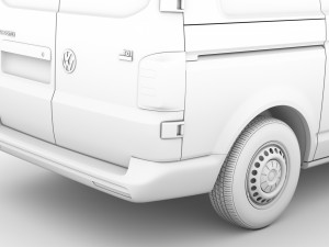 volkswagen transporter van l1h3 t61 2020 Modelo 3D
