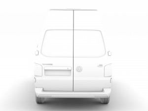 volkswagen transporter van l1h3 t61 2020 Modelo 3D