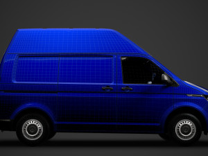 volkswagen transporter van l1h3 t61 2020 Modelo 3D