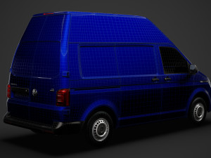volkswagen transporter van l1h3 t61 2020 Modelo 3D