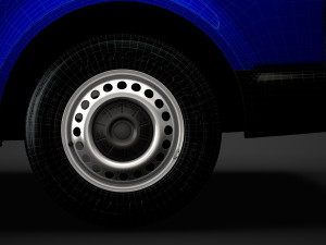 volkswagen transporter van l1h3 t61 2020 Modelo 3D