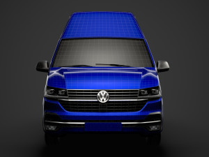 volkswagen transporter van l1h3 t61 2020 Modelo 3D