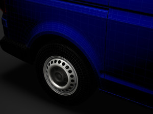 volkswagen transporter van l1h3 t61 2020 Modelo 3D