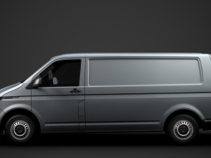 volkswagen transporter van l2h1 t61 2020 3D 모델