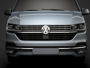 volkswagen transporter van l2h1 t61 2020 3D 모델