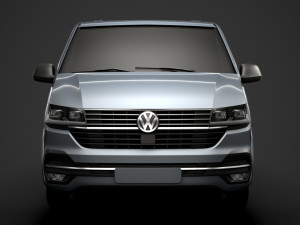 volkswagen transporter van l2h1 t61 2020 3D 모델