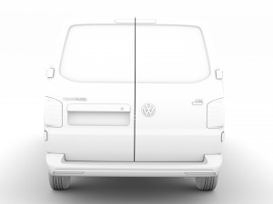 volkswagen transporter van l2h1 t61 2020 3D 모델