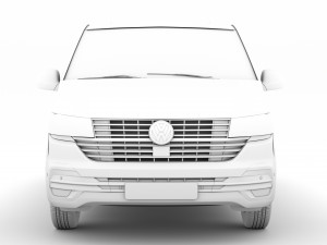 volkswagen transporter van l2h1 t61 2020 3D 모델