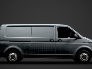 volkswagen transporter van l2h1 t61 2020 3D 모델