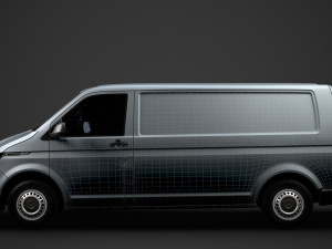 volkswagen transporter van l2h1 t61 2020 3D 모델
