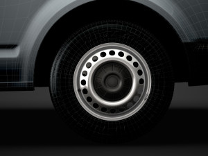 volkswagen transporter van l2h1 t61 2020 3D 모델