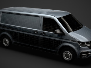 volkswagen transporter van l2h1 t61 2020 3D 모델