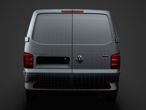 volkswagen transporter van l2h1 t61 2020 3D 모델