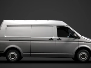 volkswagen transporter van l2h2 t61 2020 3D Model