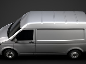 volkswagen transporter van l2h2 t61 2020 Modello 3D