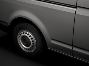 volkswagen transporter van l2h2 t61 2020 Modello 3D