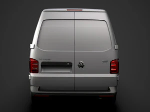 volkswagen transporter van l2h2 t61 2020 3D Model