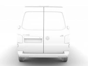 volkswagen transporter van l2h2 t61 2020 3D Model