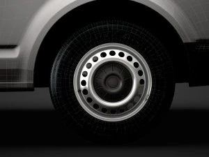 volkswagen transporter van l2h2 t61 2020 3D Model
