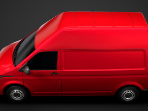 volkswagen transporter van l2h3 t61 2020 Model 3D