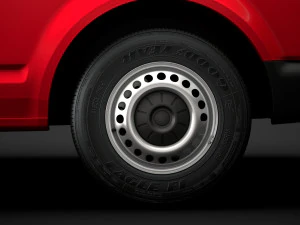 volkswagen transporter van l2h3 t61 2020 3D Model