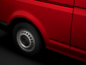 volkswagen transporter van l2h3 t61 2020 Model 3D