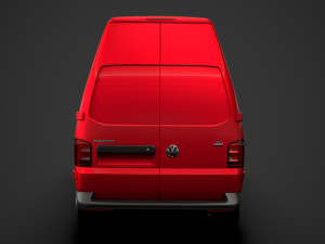 volkswagen transporter van l2h3 t61 2020 Model 3D