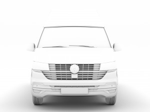 volkswagen transporter van l2h3 t61 2020 Model 3D